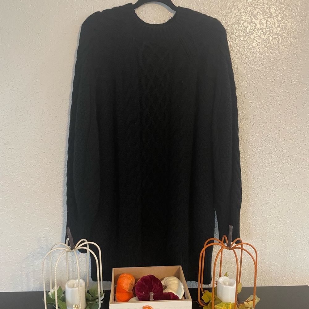 Like new black sweater dress